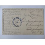 Białystok, spalony dworzec, wnętrze 1916