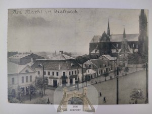 Bialystok, Market Square, church 1916