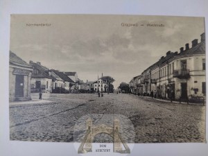 Grajewo, Weststrasse ca. 1915