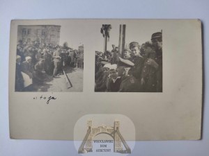 Lomza, Legionnaires' internment camp, 2 views 1918