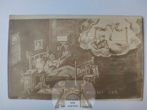 Lomza, Legionnaires' internment camp, humorous 1918