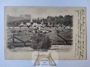 Lodz, Helenow Park, published by Wilkoszewski circa 1900.