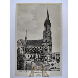Łódź, katedra ok. 1940