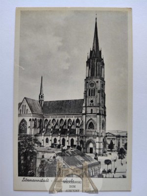 Lodz, cathedral circa 1940.