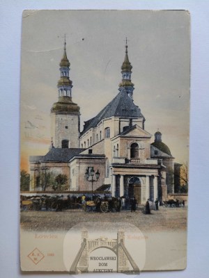 Lowicz, collegiate church ca. 1900