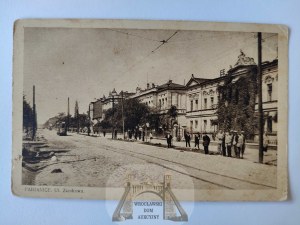 Pabianice, Zamkowa Street ca. 1935