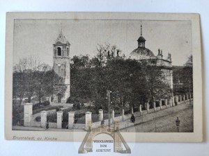 Ozorków, Evangelical church circa 1940.