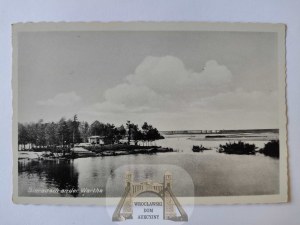 Sieradz, on the Warta River circa 1940.