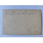 Uniejów, ratusz, urzędnicy ok. 1935
