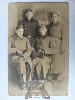 Kielce, German soldiers, occupation circa 1940.