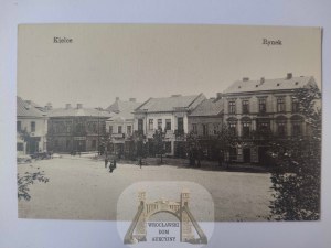 Kielce, Market Square ca. 1915