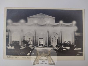 Busko, Bath Plant at Night 1940