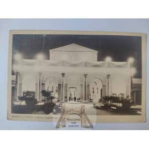 Busko, Zakład Kąpielowy nocą 1941