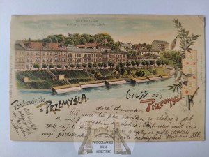 Przemyśl, Coast of Franz Joseph, lithograph 1899