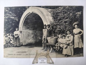 Przemyśl, castle, ciurek, people 1911