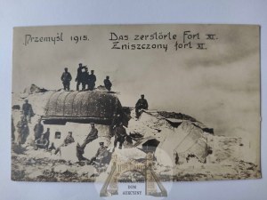 Przemyśl, destroyed fort XI 1915