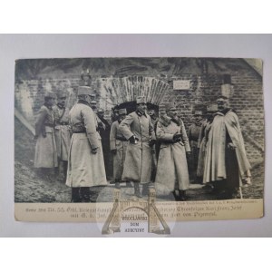 Przemyśl, wizyta księcia Karla ok. 1915