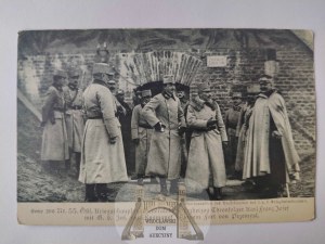 Przemyśl, visit of Prince Karl ca. 1915