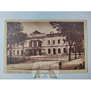 Rzeszów, dworzec kolejowy 1940