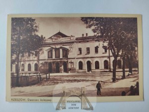 Rzeszow, railroad station 1940