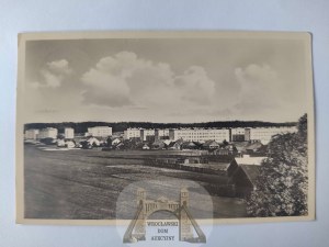 Mielec, residential blocks next to an aircraft factory circa 1940.