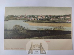 Sanok, panorama ca. 1900