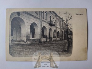 Krosno, Market Square, arcades 1906