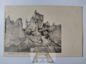 Odrzykoń k. Krosno, castle ruins ca. 1900.