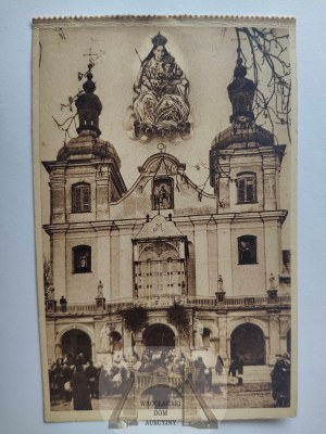 Paclawska Calvary, church of the Franciscan Fathers ca. 1935