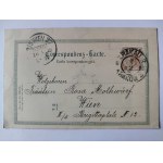 Kraków, litografia, 3 widoki 1899