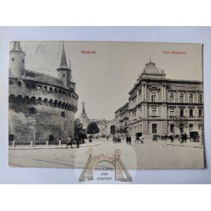 Kraków, ulica Basztowa 1913