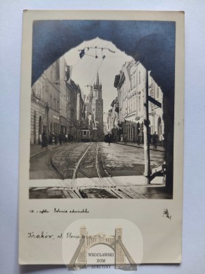 Krakow, Florianska Street, Gazda Publishing House 1940