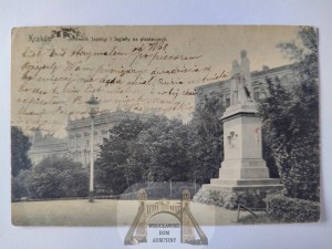 Krakow, monument to Jadwiga and Jagiello 1908