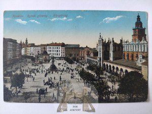 Krakow, Market Square 1915