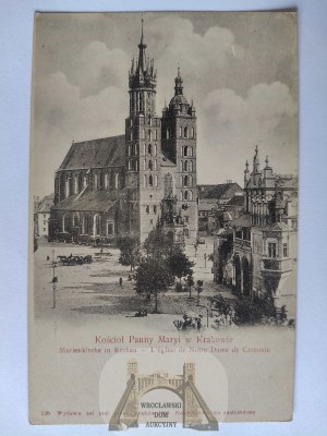 Cracow, Church of the Virgin Mary ca. 1900.