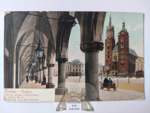 Krakow, Market Square, church 1906