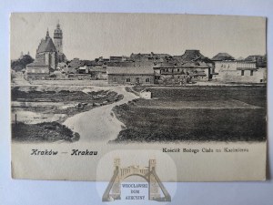 Cracow, Kazimierz, panorama ca. 1900