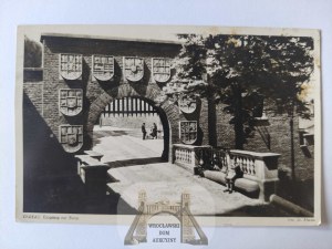 Krakow, Wawel Castle, gate 1942
