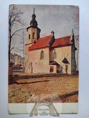 Krakow, Zwierzyniec, St. Satwator church ca. 1915