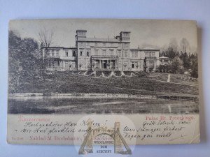 Krzeszowice near Kraków, palace of Hr. Potocki 1904