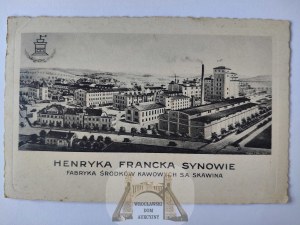 Skawina, Franck coffee factory circa 1930.