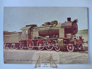 Chrzanow,locomotive factory, OK 22 PKP steam locomotive ca. 1925