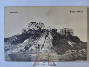 Rabsztyn near Olkusz, castle ca. 1915