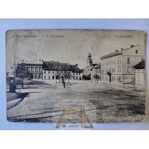 Wadowice, Plac Kościuszki ok. 1910