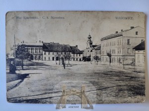 Wadowice, Kosciuszko Square ca. 1910