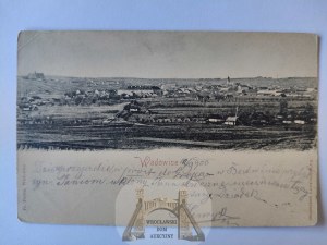Wadowice, panorama 1900