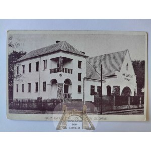 Gdów k. Wieliczka, dom katolicki Zorza ok. 1930