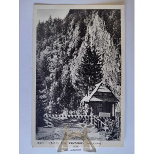 Krościenko, przejście graniczne, placówka Straży Granicznej ok. 1935