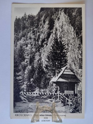 Kroscienko, border crossing, border guard post ca. 1935
