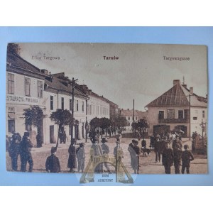 Tarnów, ulica Targowa, ludzie 1913